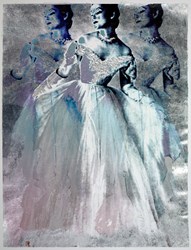 Boudoir Appearance V by Pezhman - Glazed Original Painting on Box Canvas sized 31x40 inches. Available from Whitewall Galleries